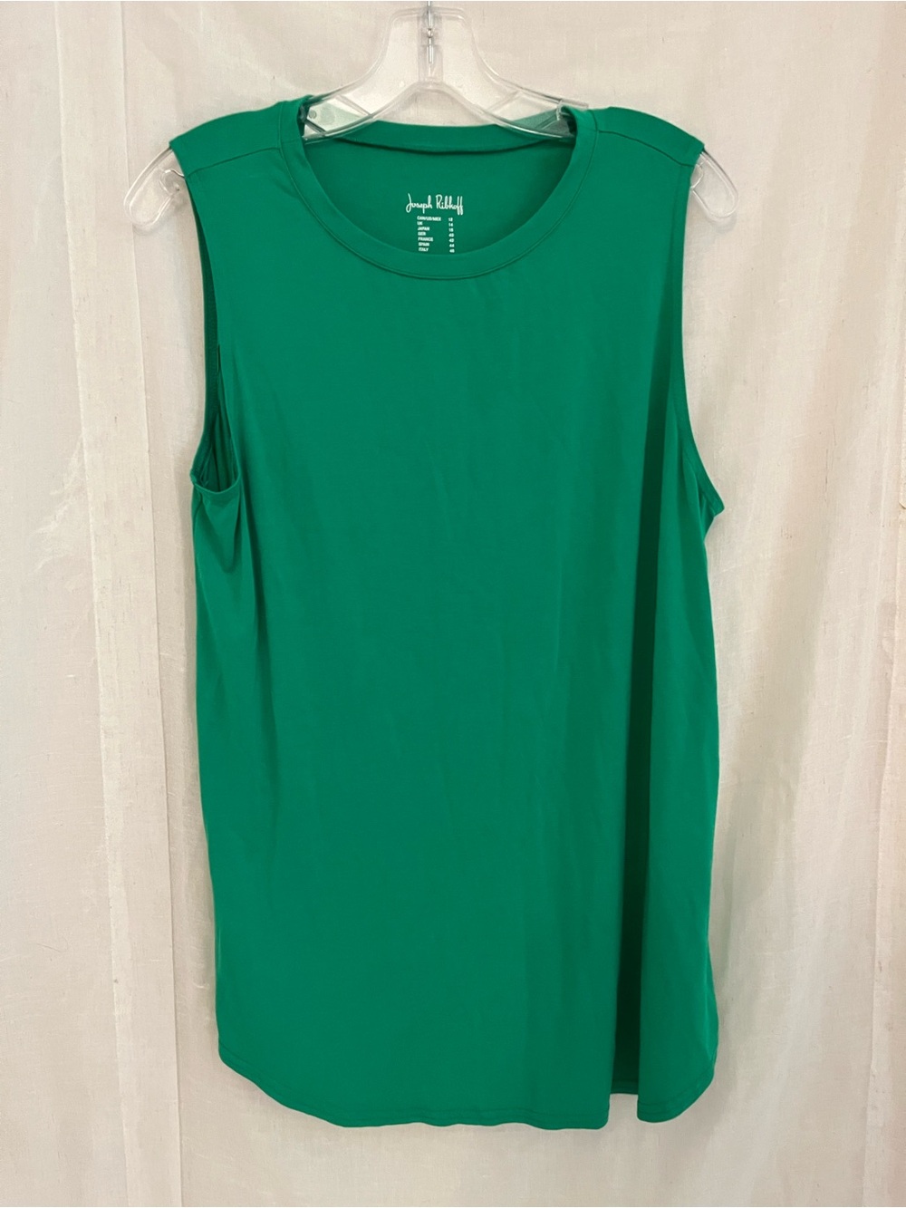 Joseph Ribkoff Emerald Green Sleeveless Tank